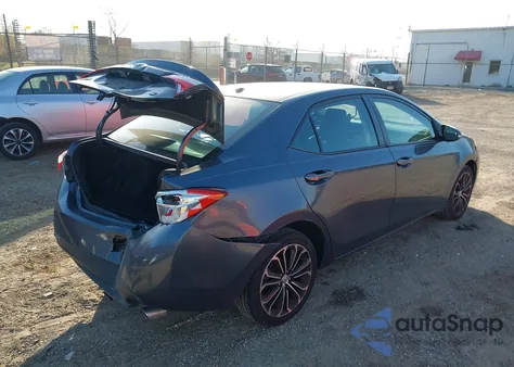 2014 Toyota Corolla S Premium from USA, damaged, VIN 2T1BURHE5EC140771